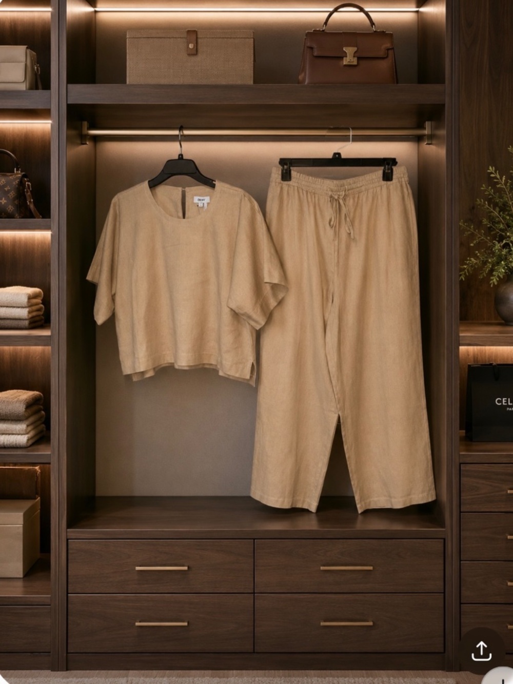 Two piece set - LINEN - Picture 2 of 5
